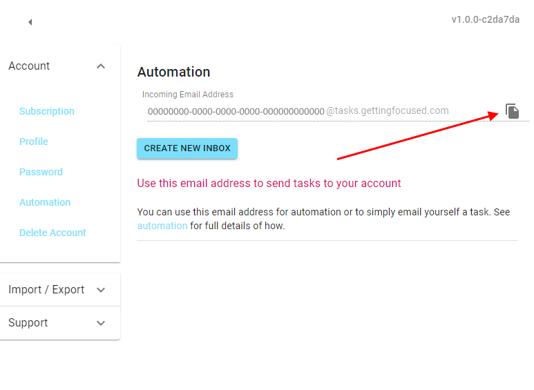 Copy Email