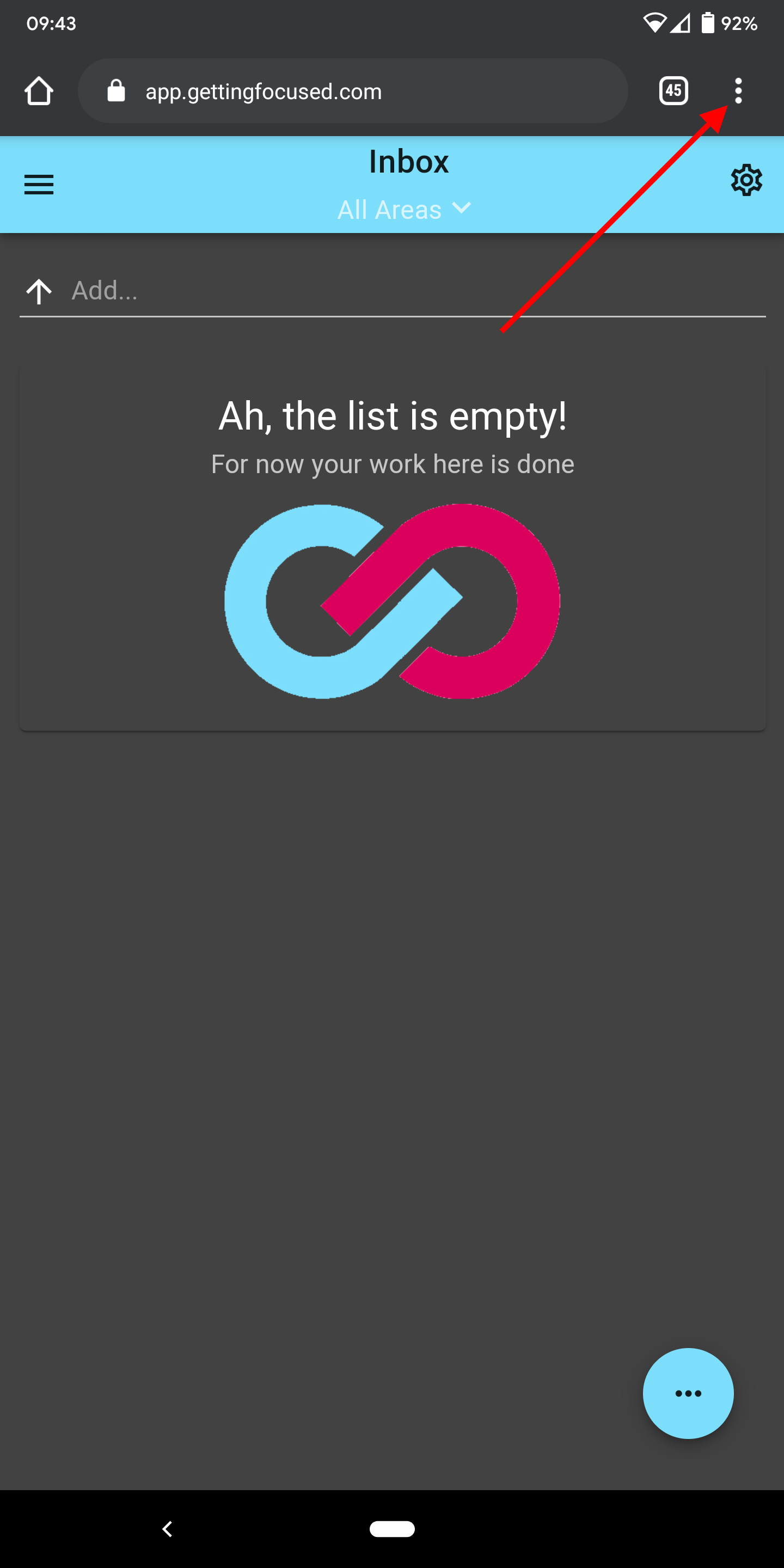 Android Elipsis Menu