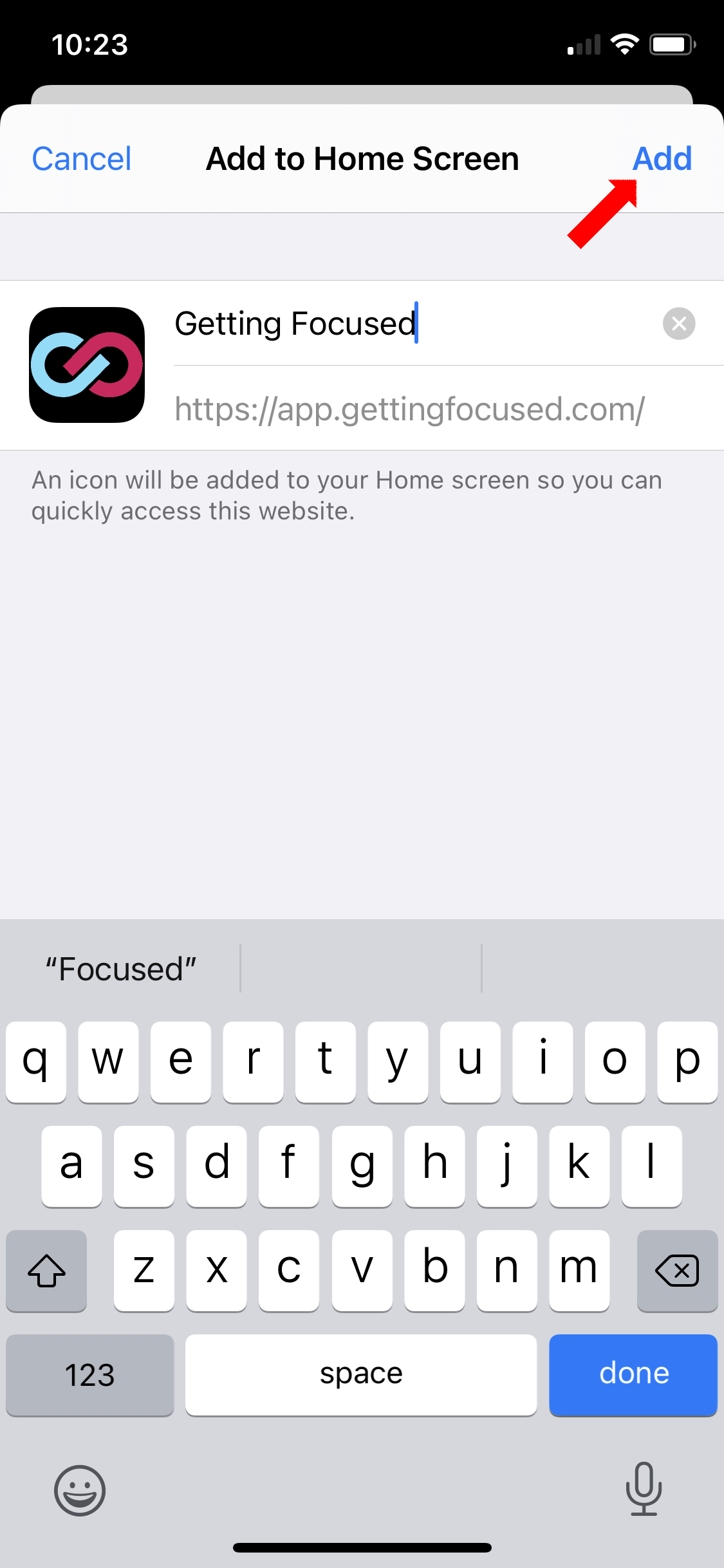 iPhone Add